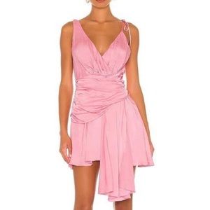Lovers and Friends Carlita Mini Dress in Rosebloom Pink